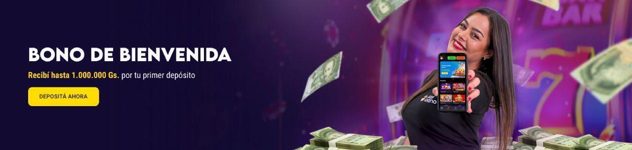 Bono Bienvenida AzarLatino Paraguay