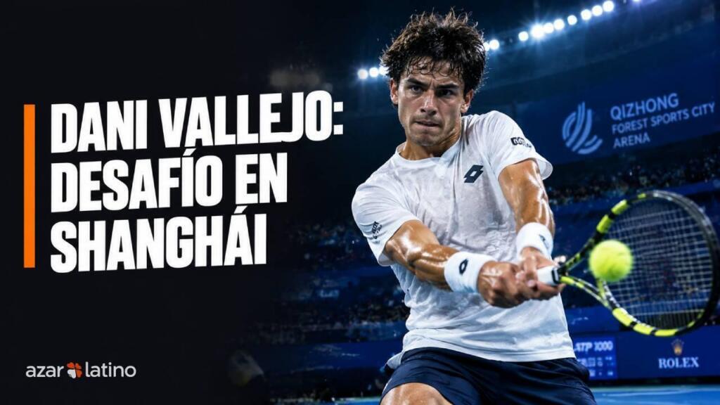 Dani Vallejo debuta en el Masters 1000 de Shanghái