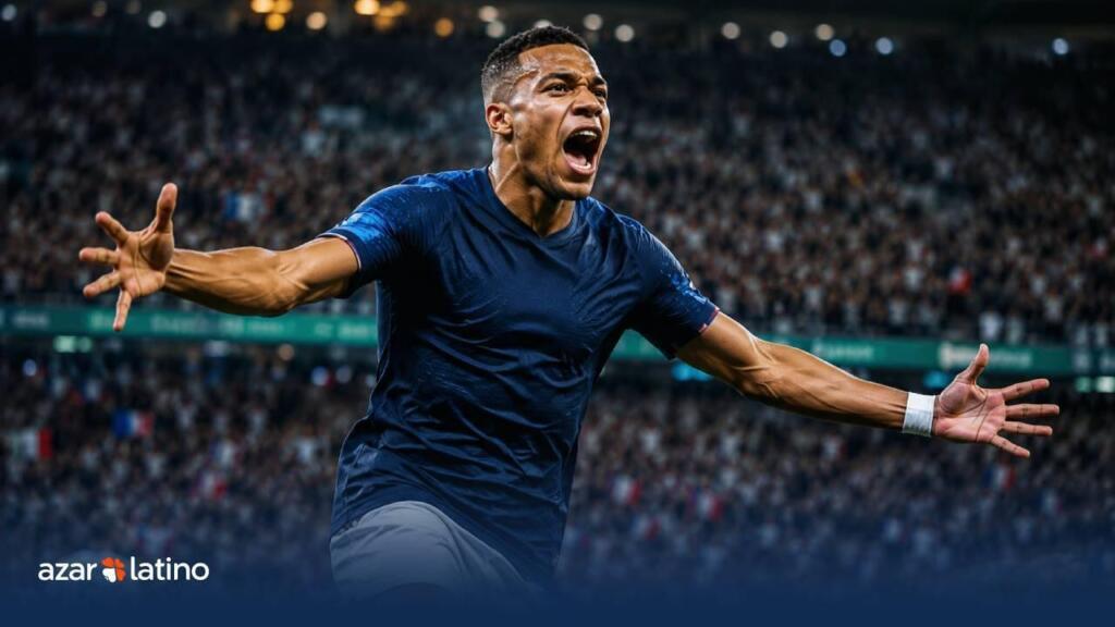 Los goles de Mbappé en mundiales